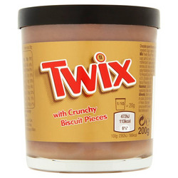 Видове Млечен Течен шоколад Twix 200 гр.